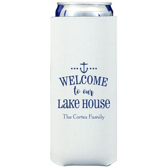 Welcome to Our Lake House Collapsible Slim Huggers